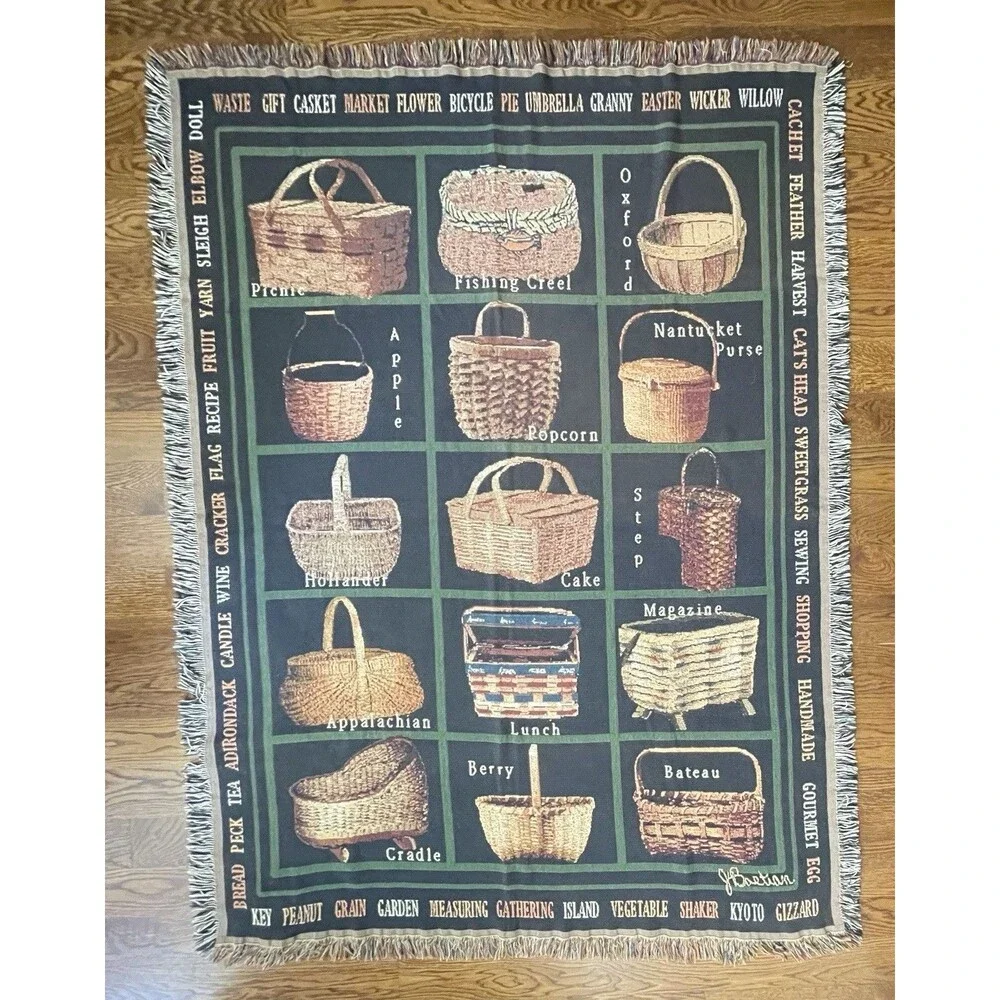 Tapestry Blanket Throw 54